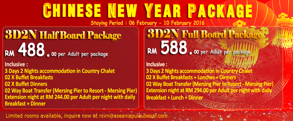 Special offer - Aseania Resort Pulau Besar, Mersing, Johor